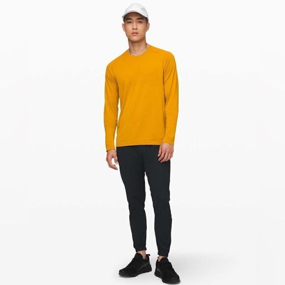 Lululemon Metal Vent Tech Long Sleeve 2.0 Fools Gold / Honeycomb Size XL - Picture 10 of 10